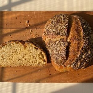 Multigrain Sourdough Loaf Bread