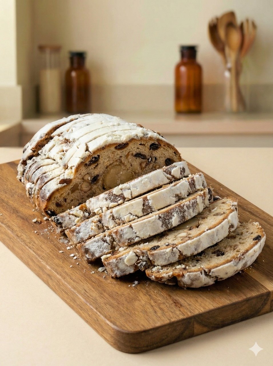 Authentic Stollen Bread (German Christmas Bread)