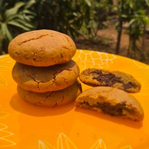 Whole wheat Jaggery chocolate cookie